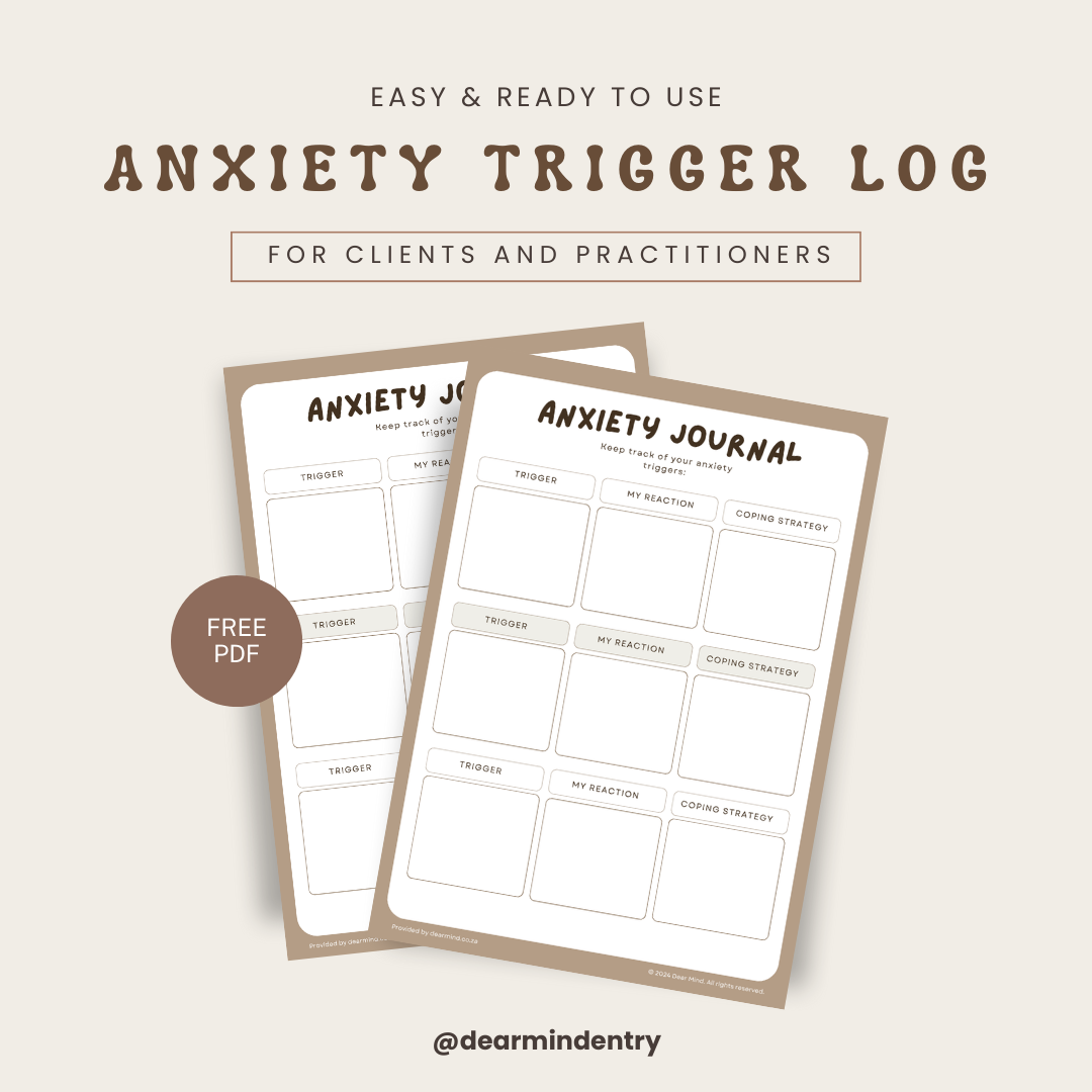 Anxiety Trigger Log