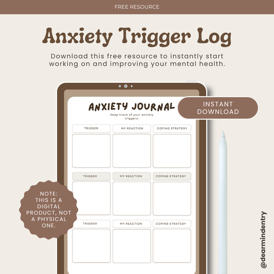 Anxiety Trigger Log