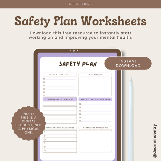 Safety Plan Worksheet