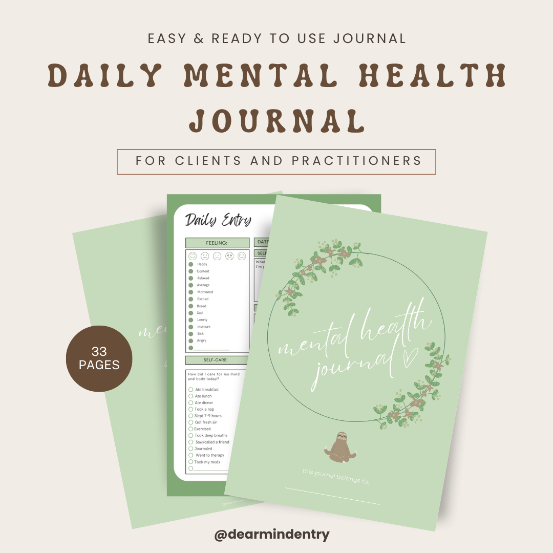 Mental Health Daily Journal