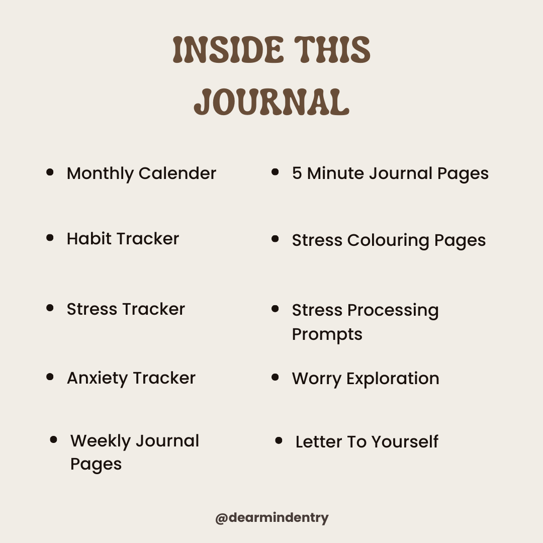 De-Stress Journal